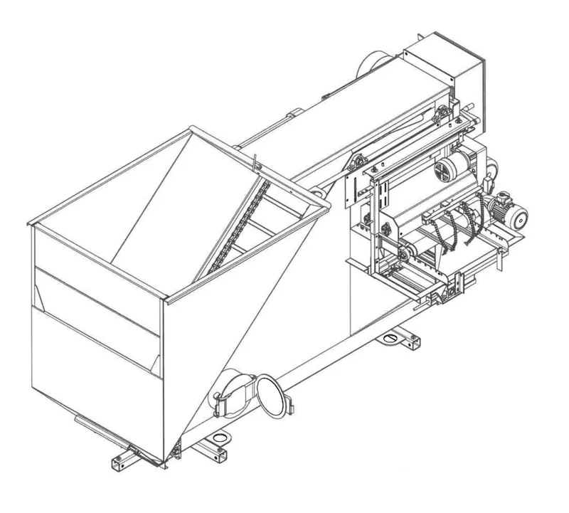 B-Line Filler in use