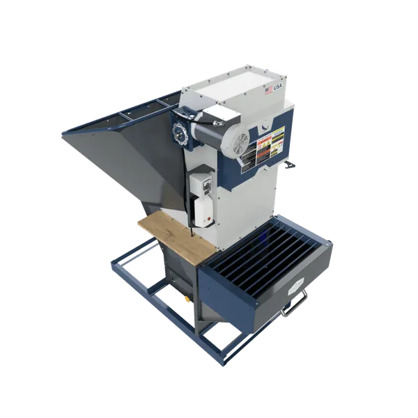 Rear load potting machine